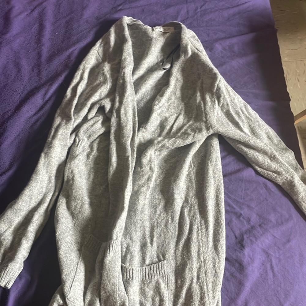 Gray Cardigan